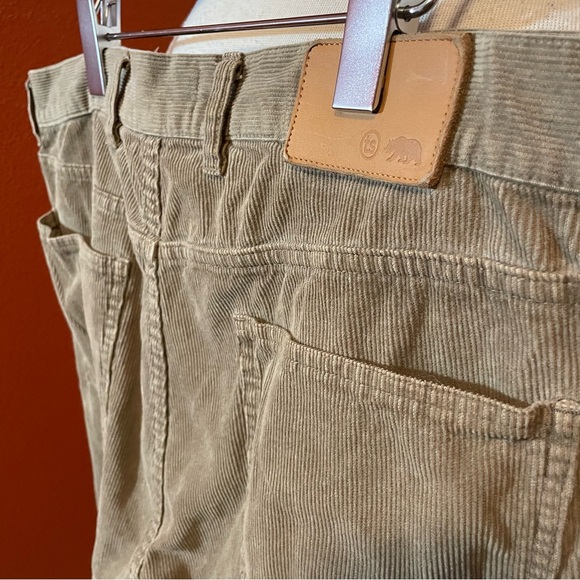 Taylor Stitch Men’s The Democratic All Day Corduroy Tan Khaki Work Pants - Picture 5 of 6